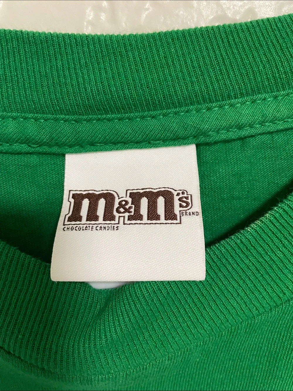 M&M'S Green Character Graphic Tee - Bright Green, White, Black, Red - Picture 3 of 7